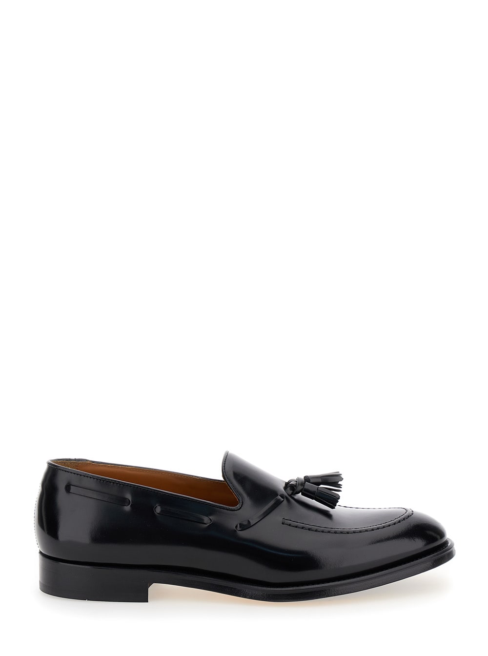 Doucal's Slip-on Loafers With Tassel Detail In Smooth Leather