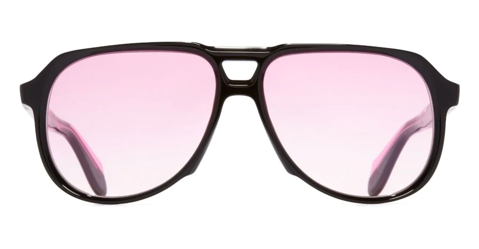 Cutler and Gross 9782 / Black On Pink Sunglasses