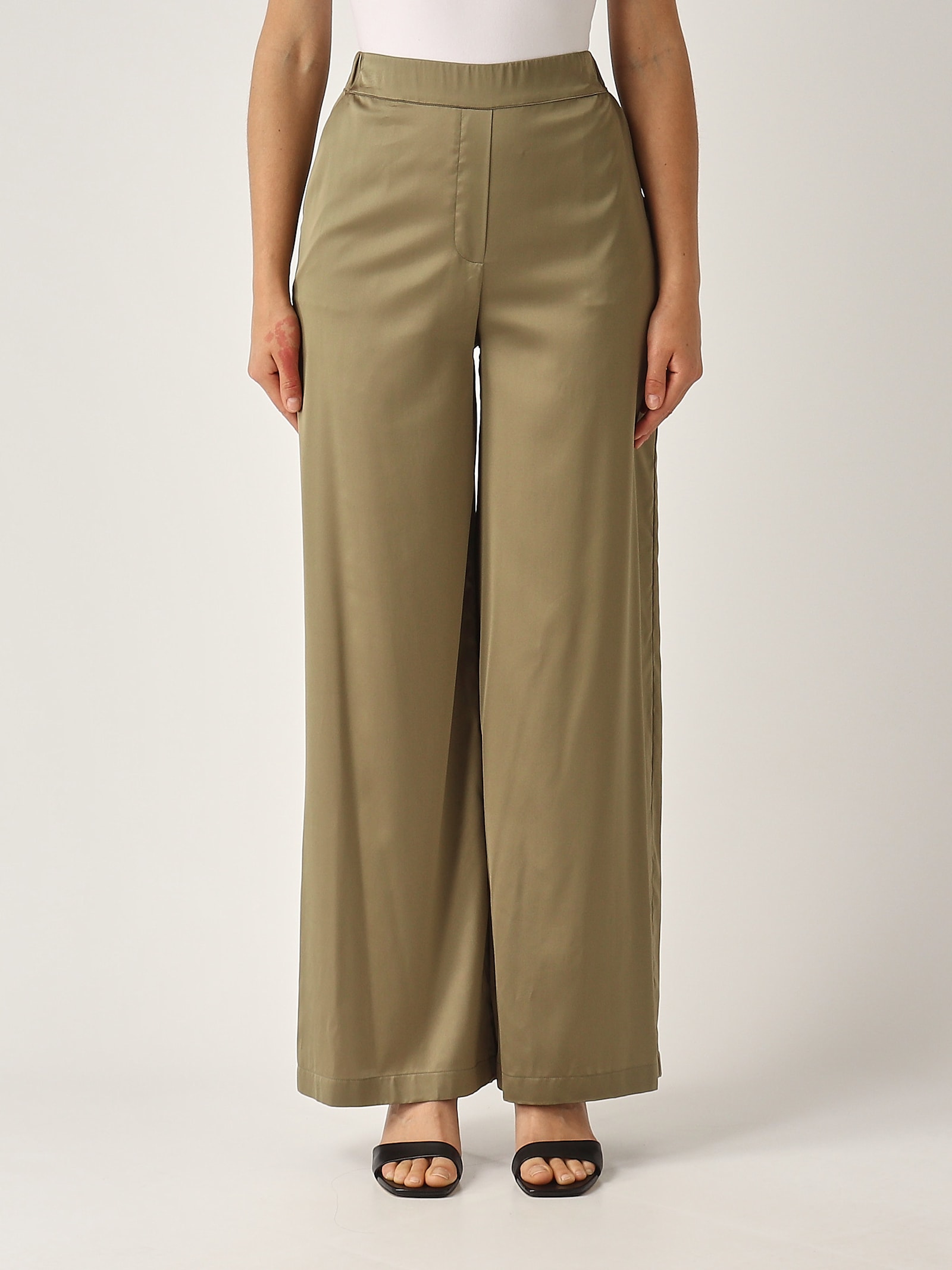 Gran Sasso Pantalone Palazzo Trousers