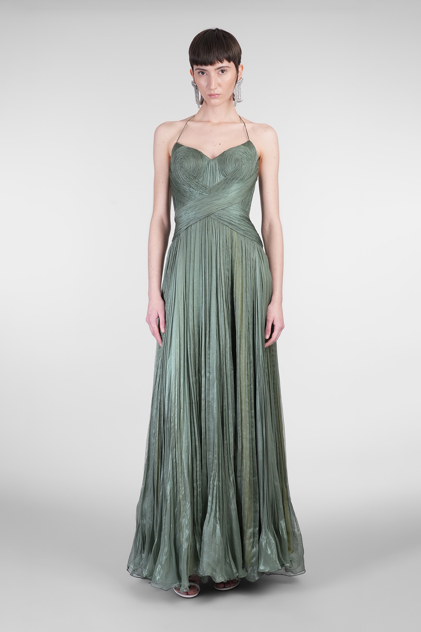 Iris Serban Isadora In Green Silk
