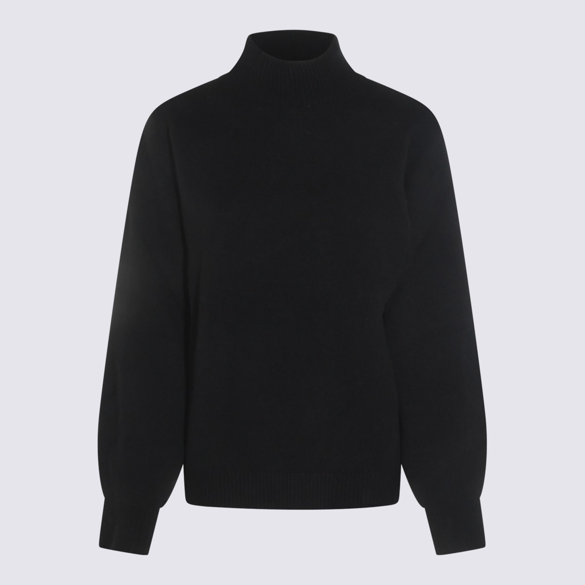 Malo Black Wool Knitwear