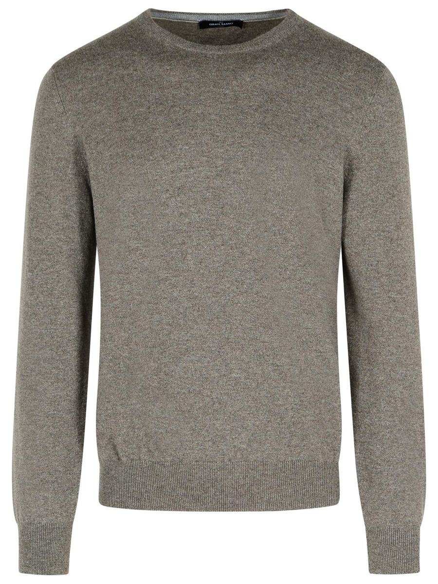 Gran Sasso Brown Cashmere Sweater