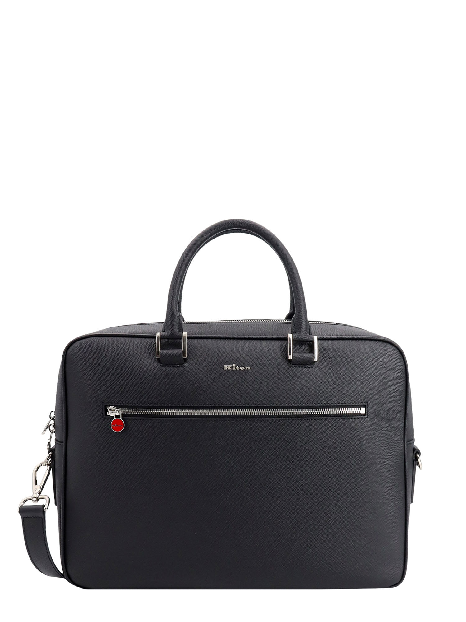 Kiton Leather Briefcase