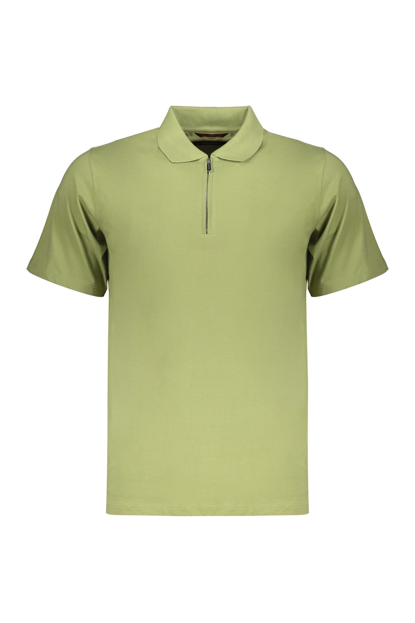 Moorer Short Sleeve Cotton Polo Shirt