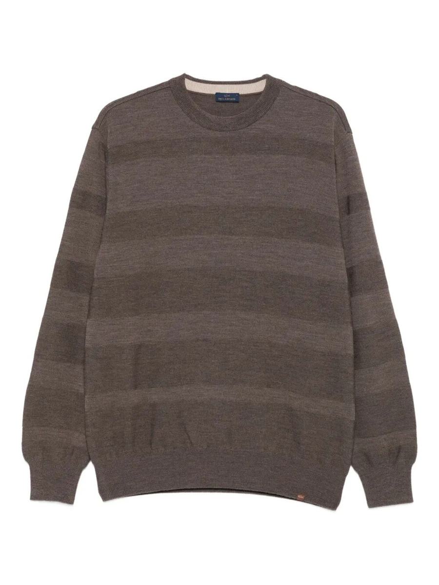 Paul & Shark Striped Wool Sweater Clothing