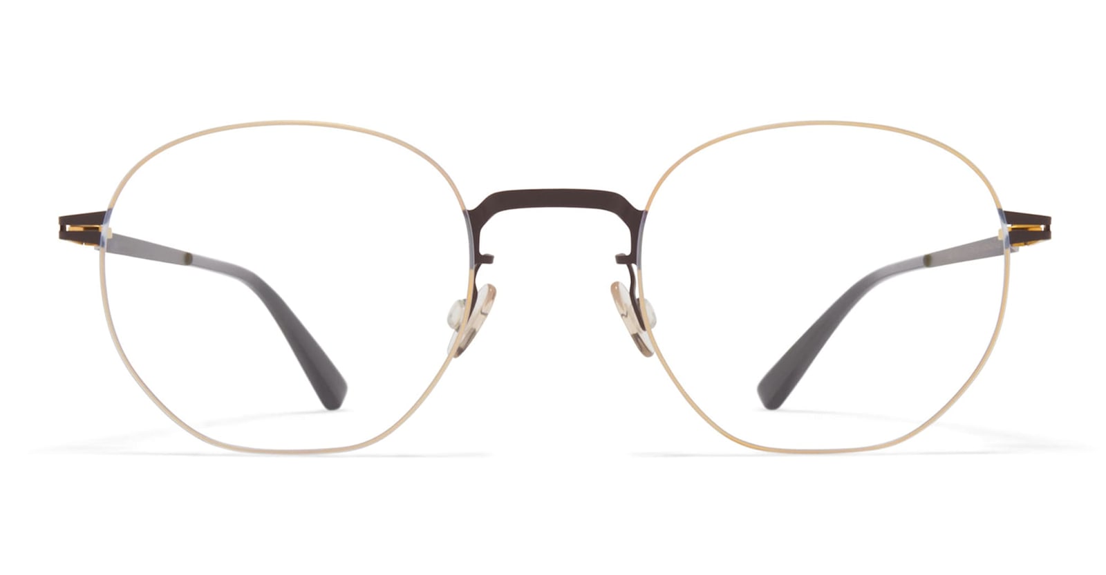 Mykita Wataru - Gold / Dark Brown Rx Glasses