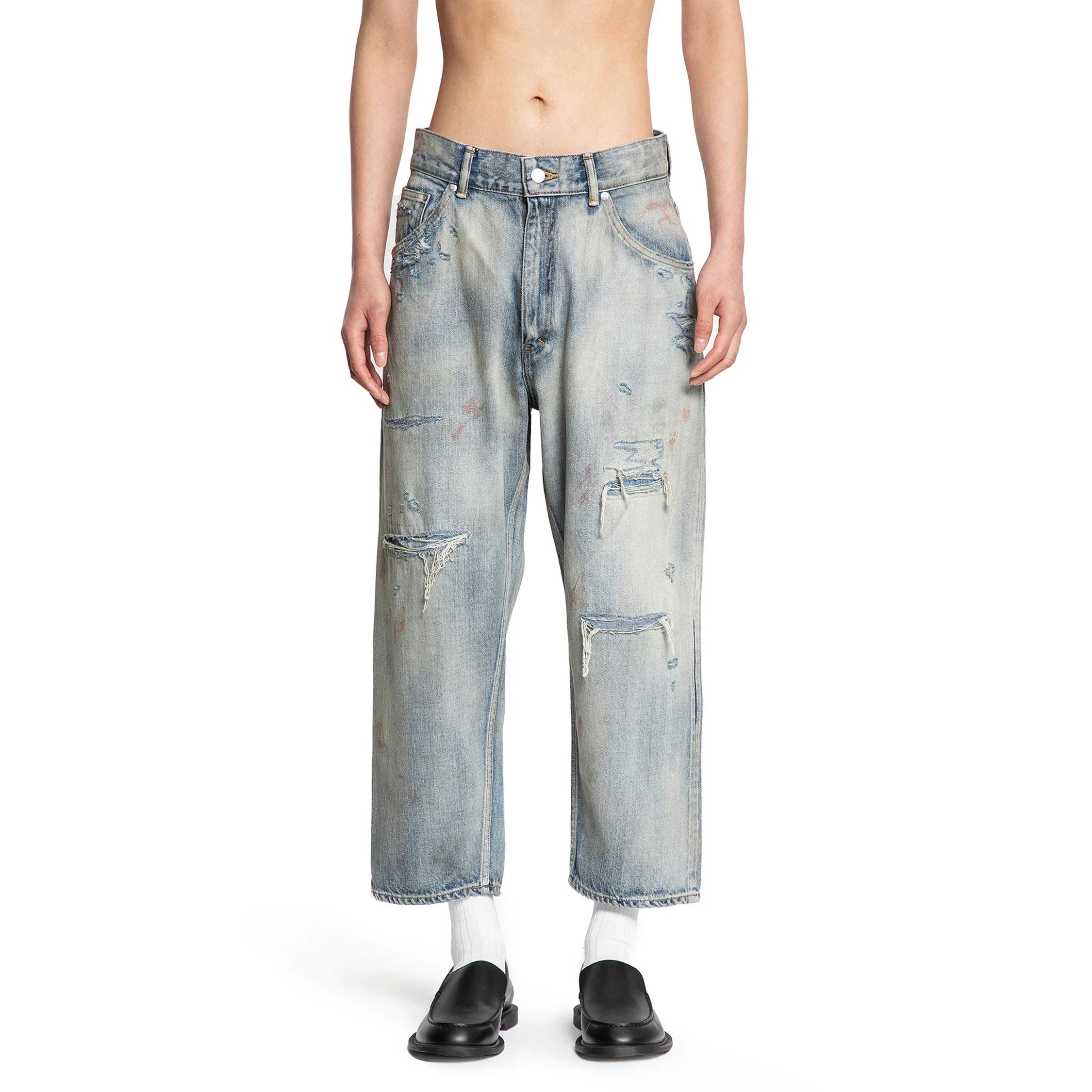 Remake Selvedge Tapered 5 Pocket Jeans
