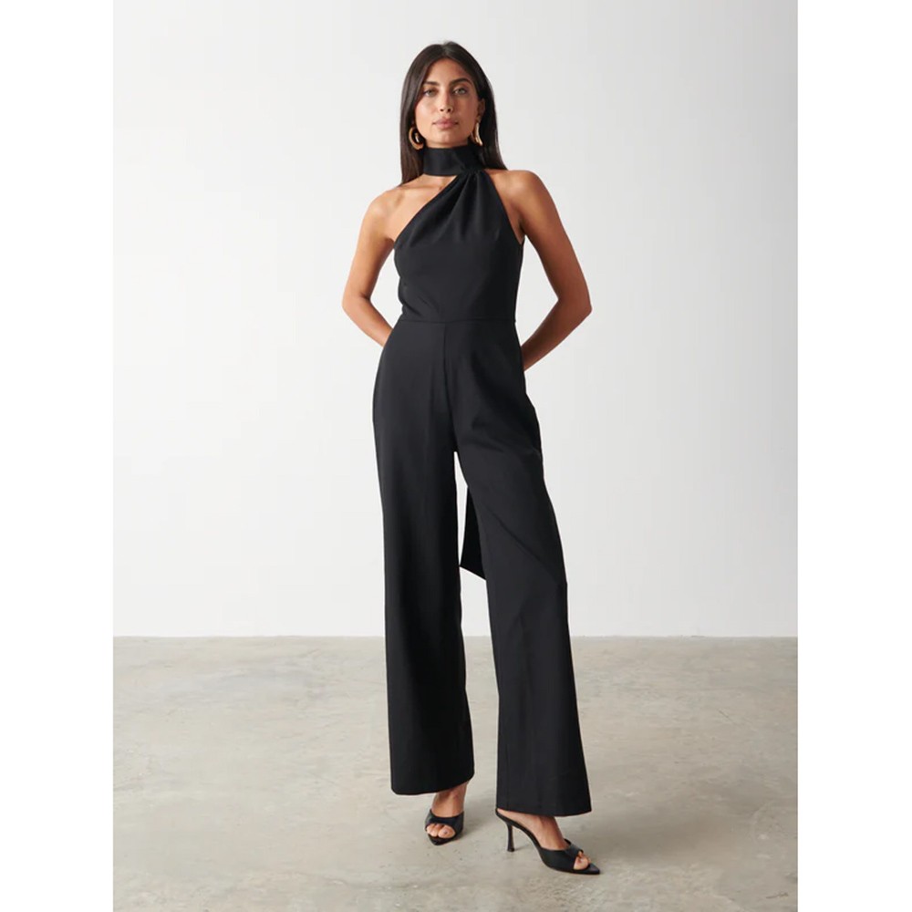 Sapphire Scarf Jumpsuit