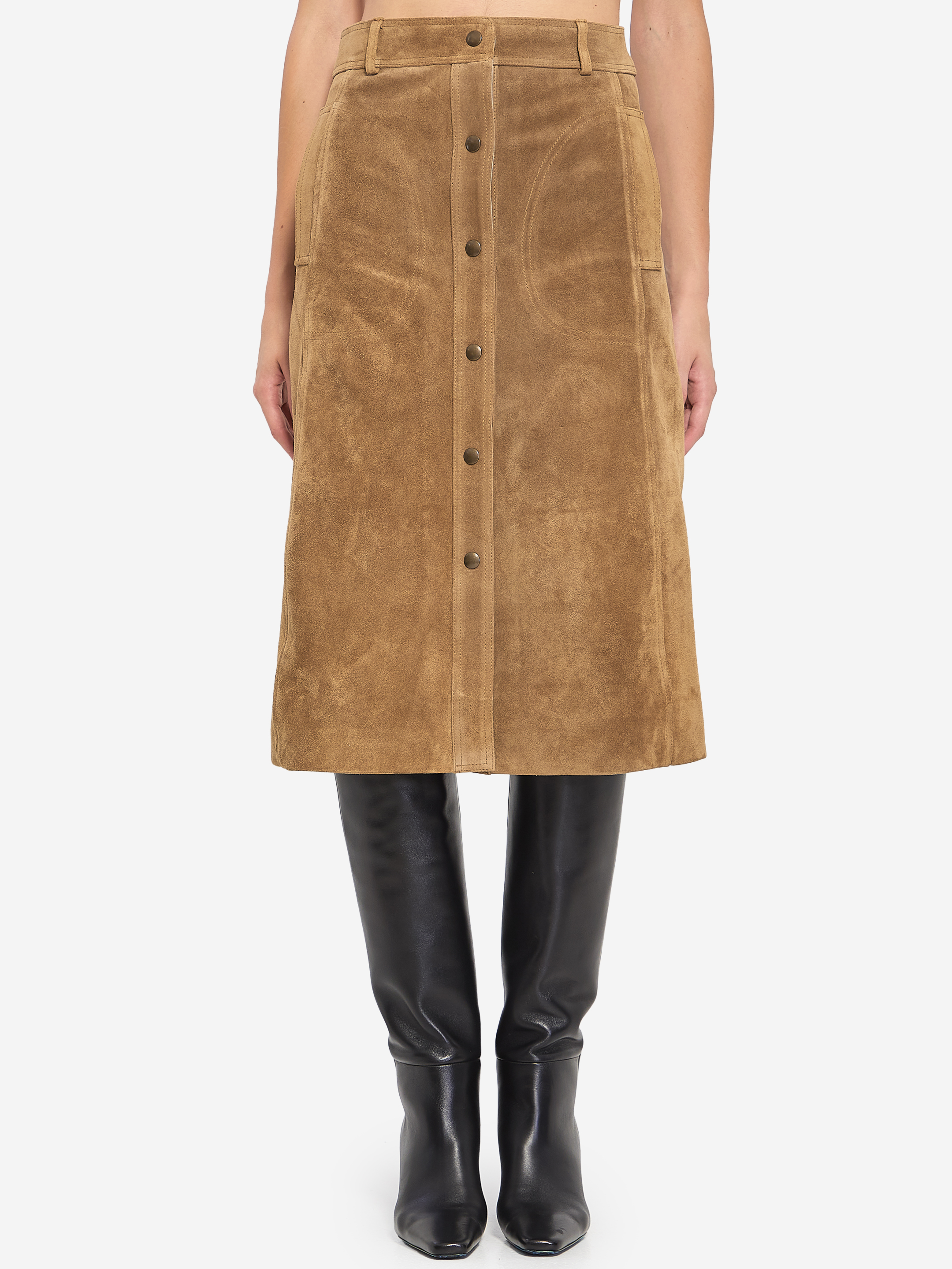 Elen suede skirt