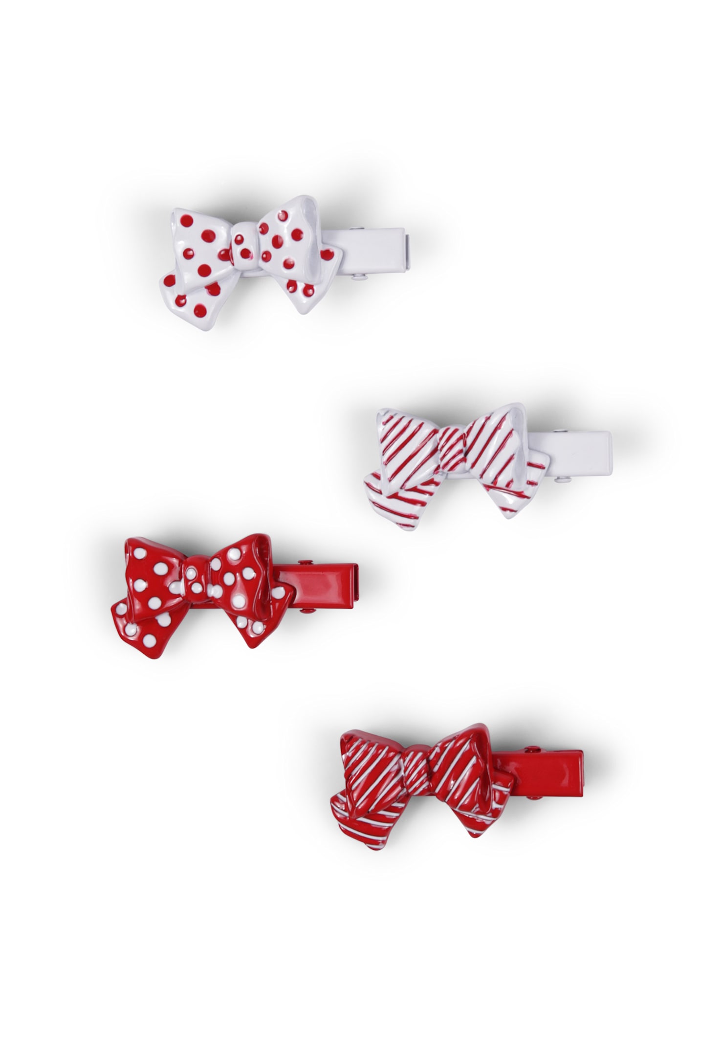 Monnalisa Red Hair Clip Set For Girl