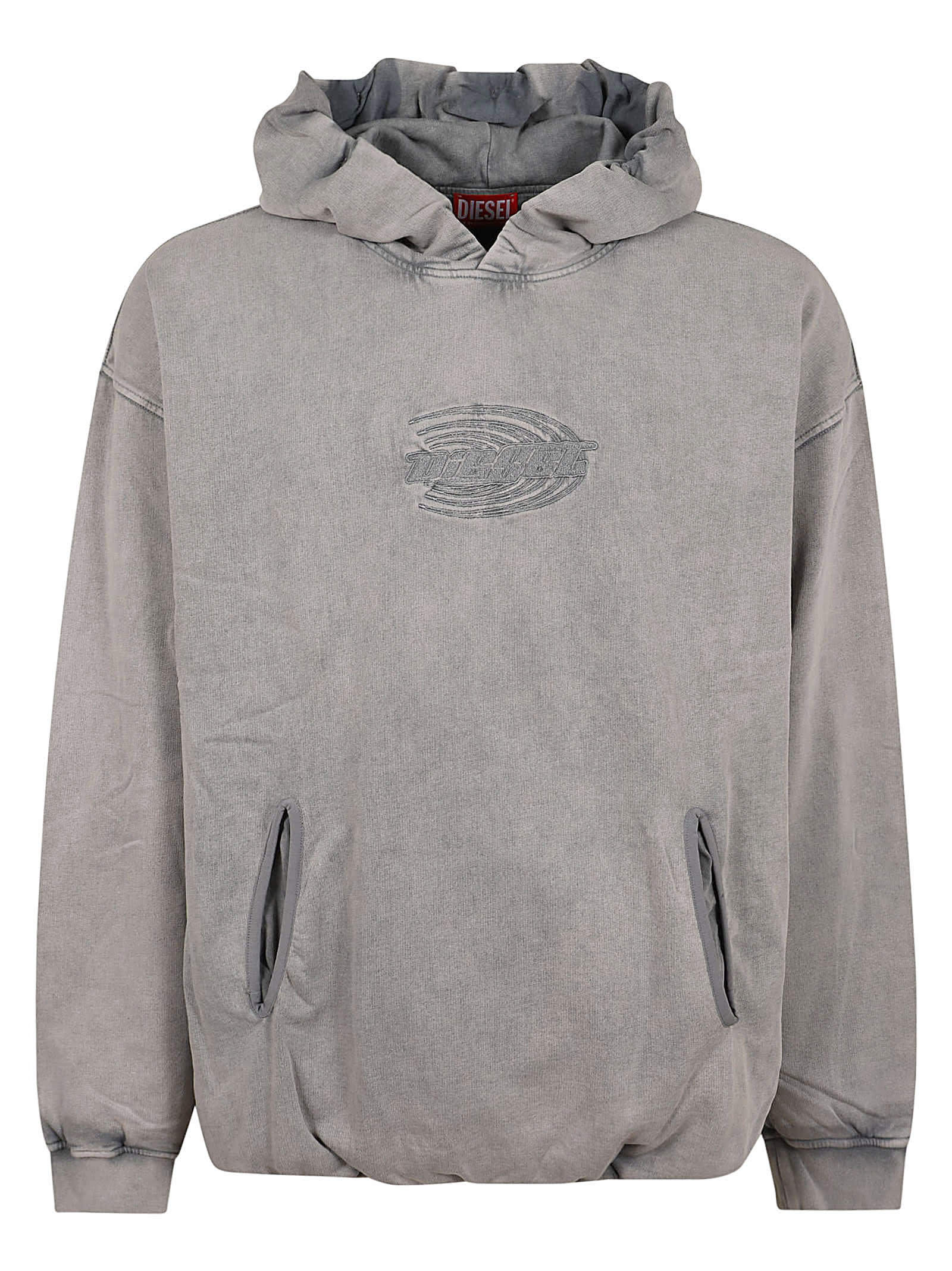 Diesel S-boxstic-hood Acid-wash Hoodie