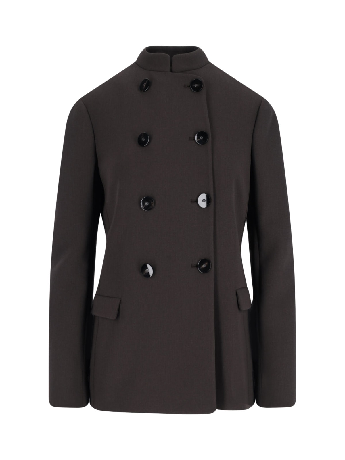 Giorgio Armani Double-breasted Virgin Wool Blazer