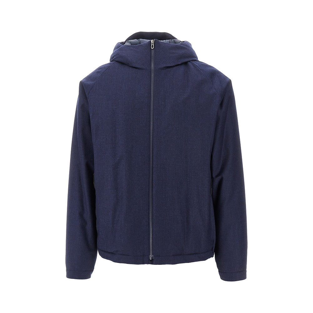 SEASE Padded wool blouson jacket Man