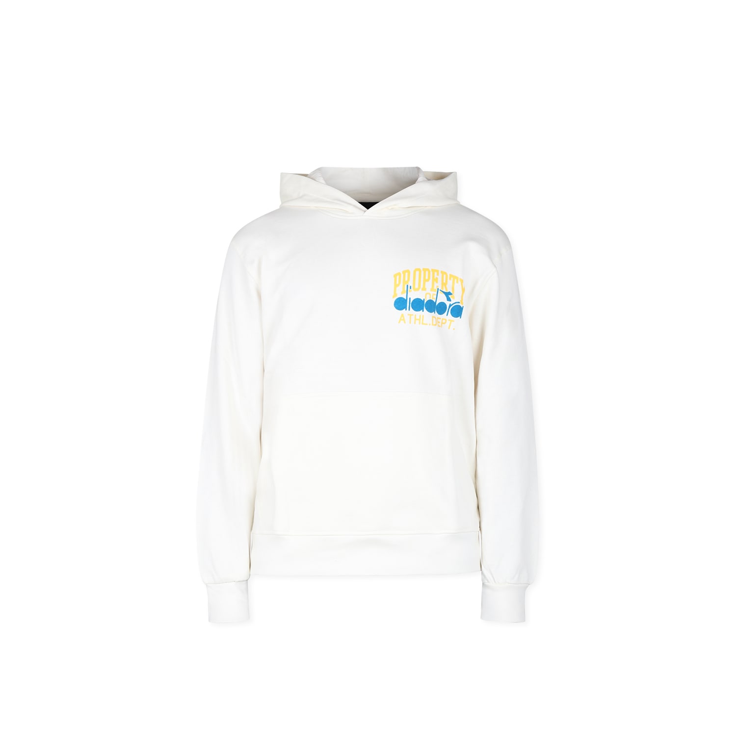 Diadora Ivory Sweatshirt For Boy With Logo
