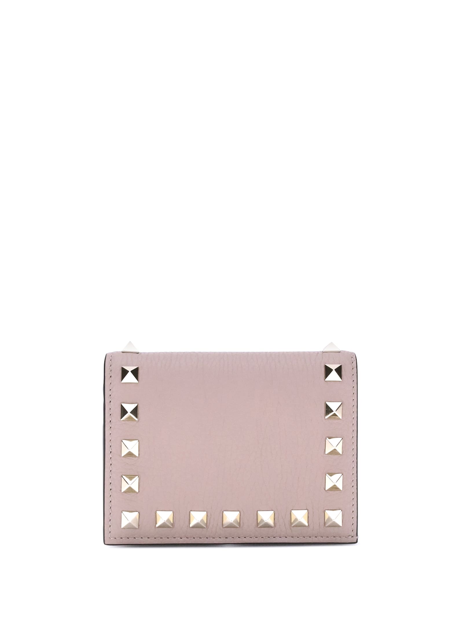 Valentino Garavani Rockstud Leather Wallet