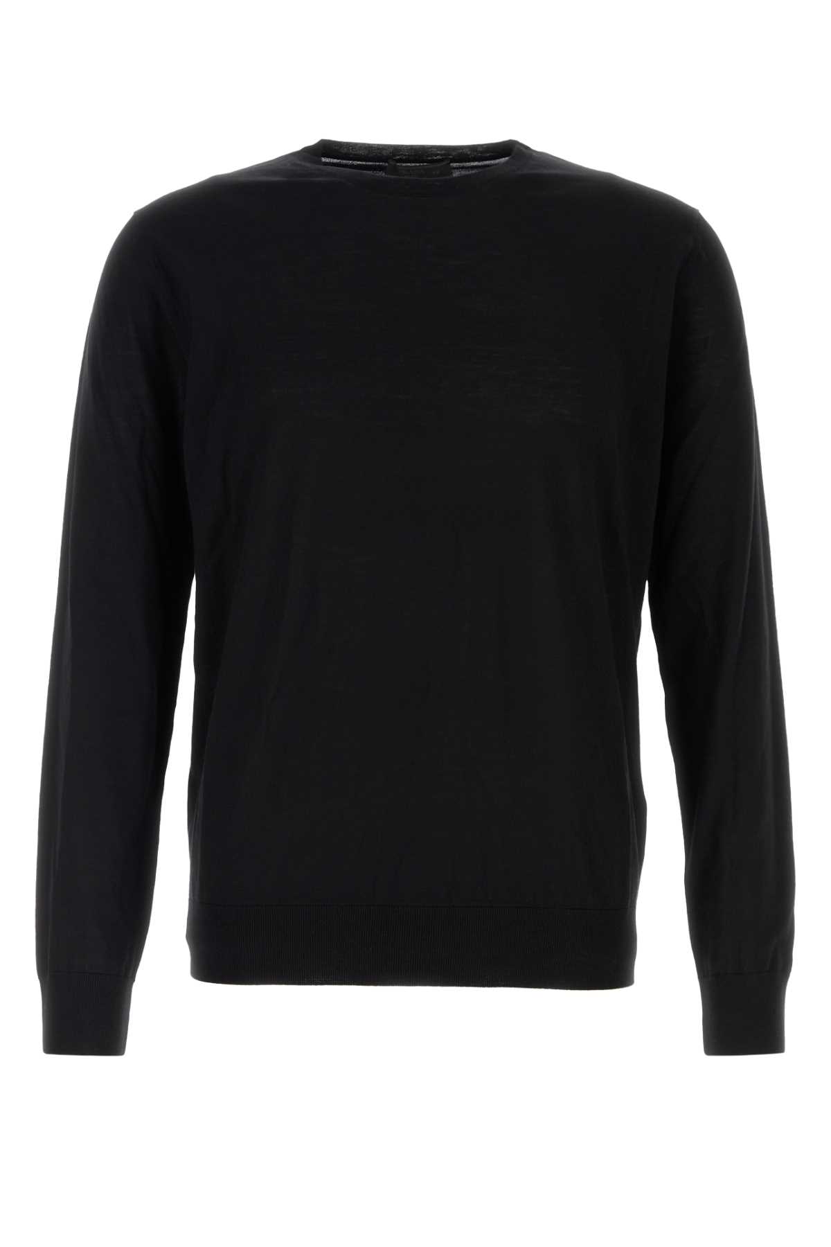 Prada Black Wool Sweater