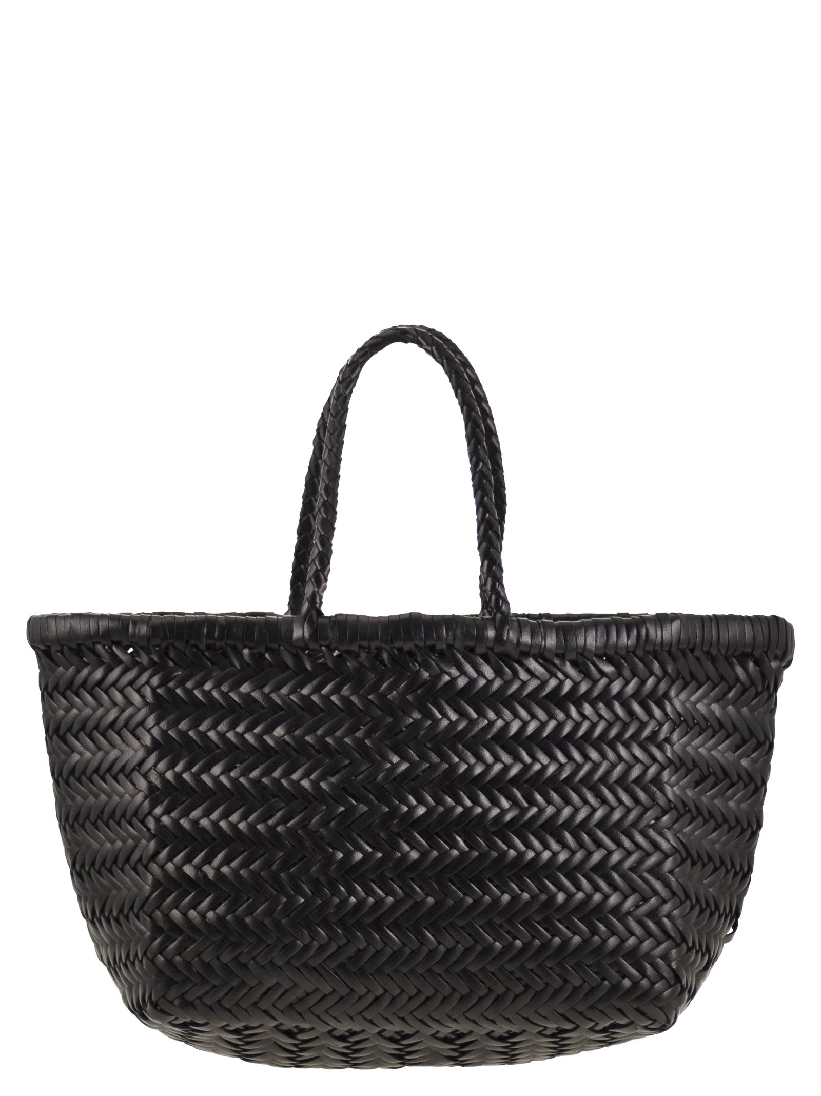 Dragon Diffusion Triple Jump Small - Woven Leather Bag
