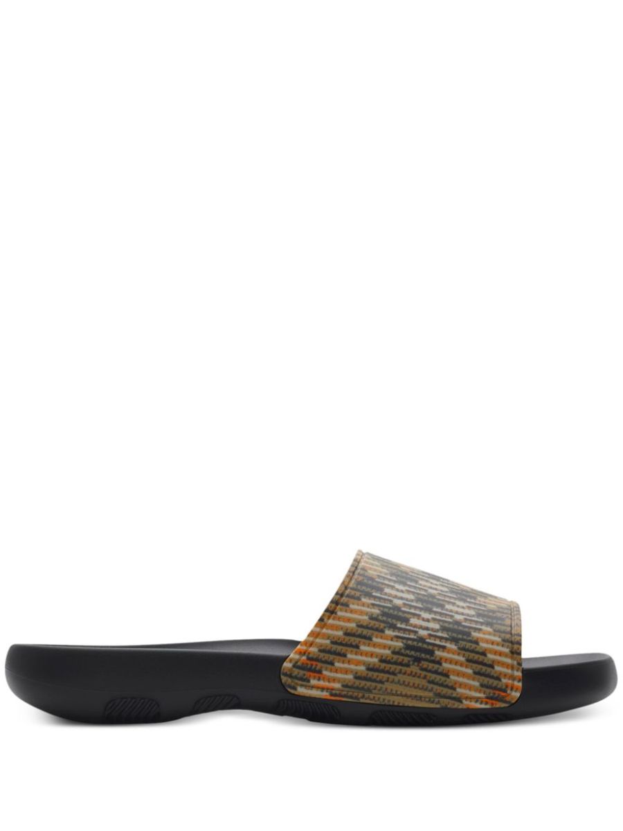 Burberry Dive Check Sandals