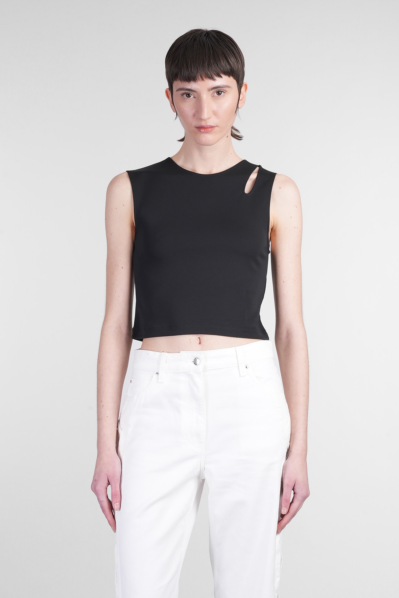 IRO Pauly Topwear In Black Polyester