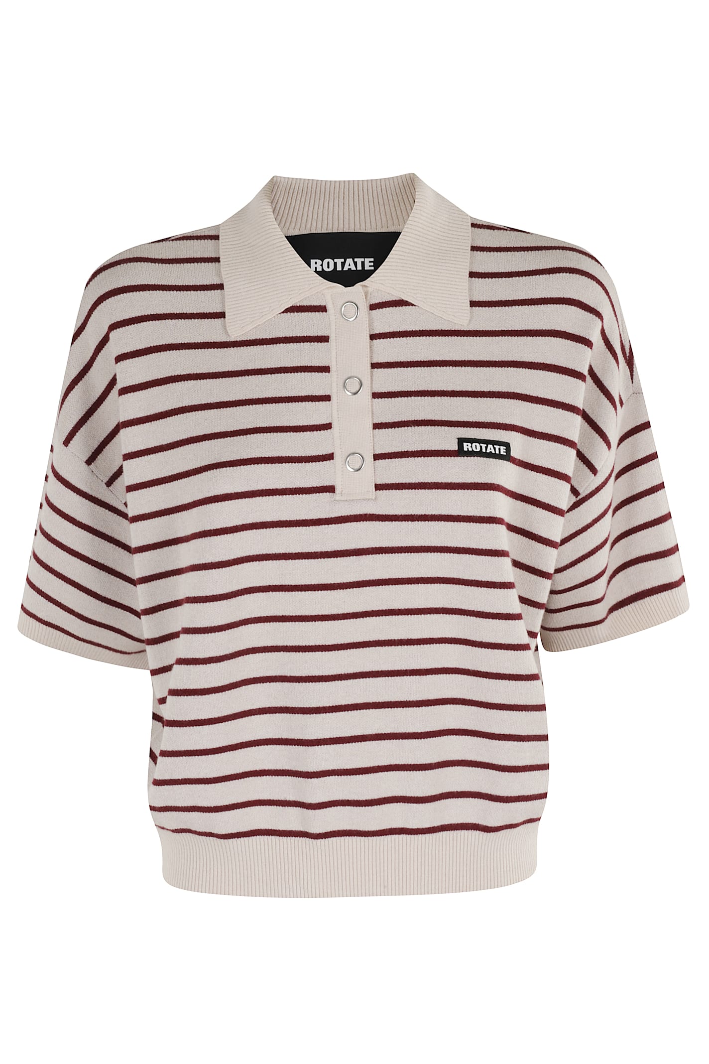 Rotate by Birger Christensen Slinky Knit Polo