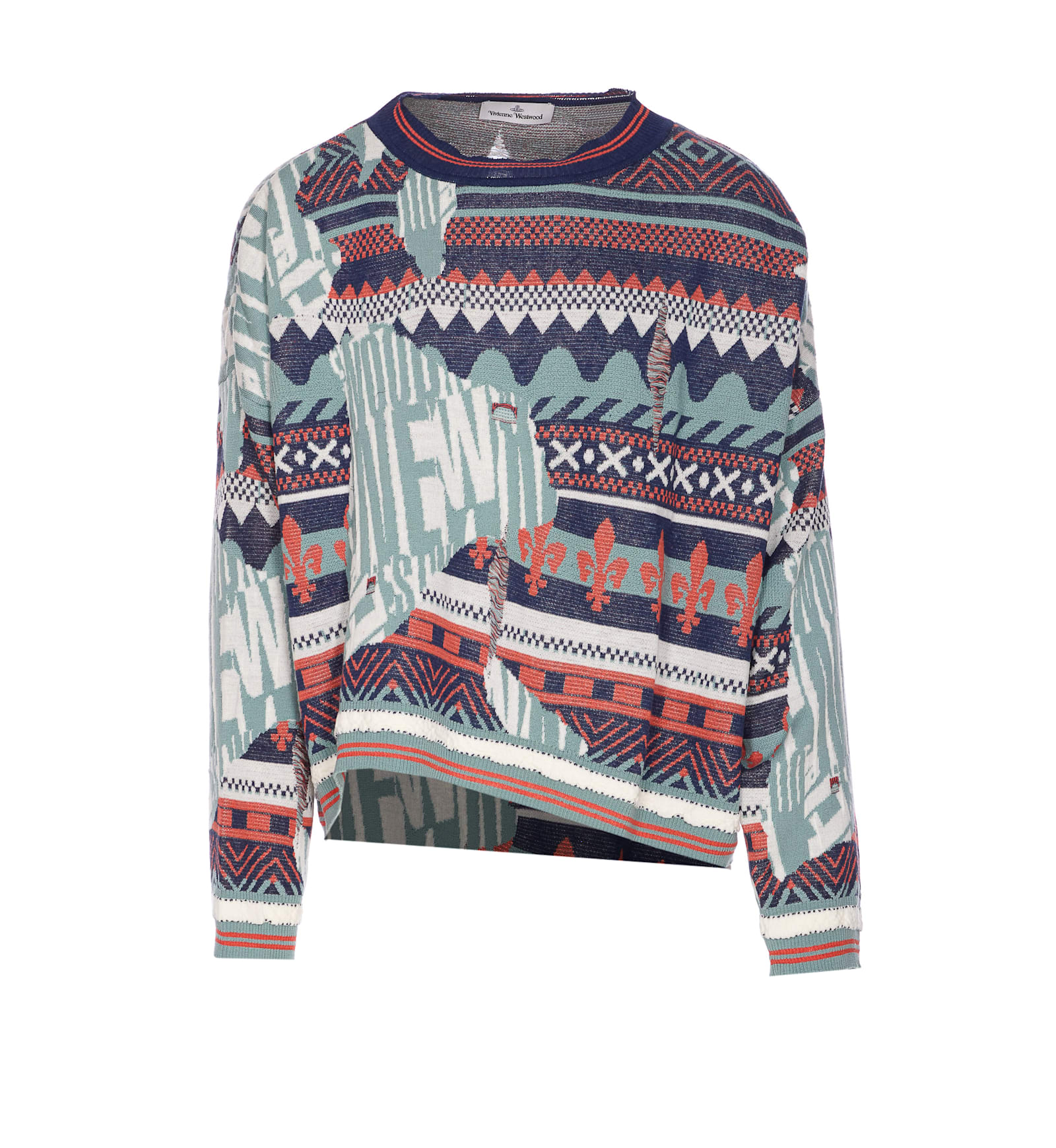 Vivienne Westwood Broken Fair Isle Sweater