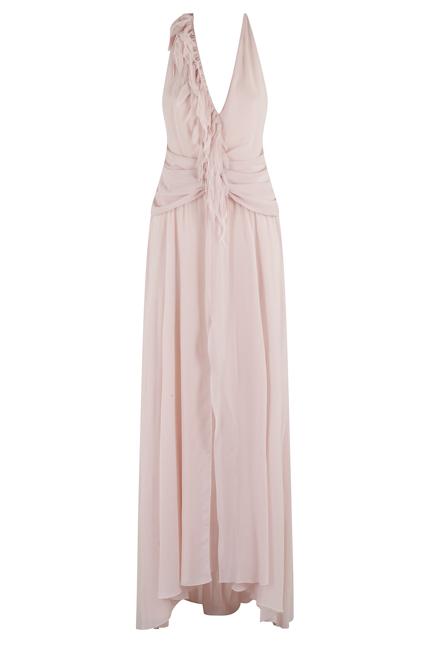 Blumarine Georg Dress W/fringe