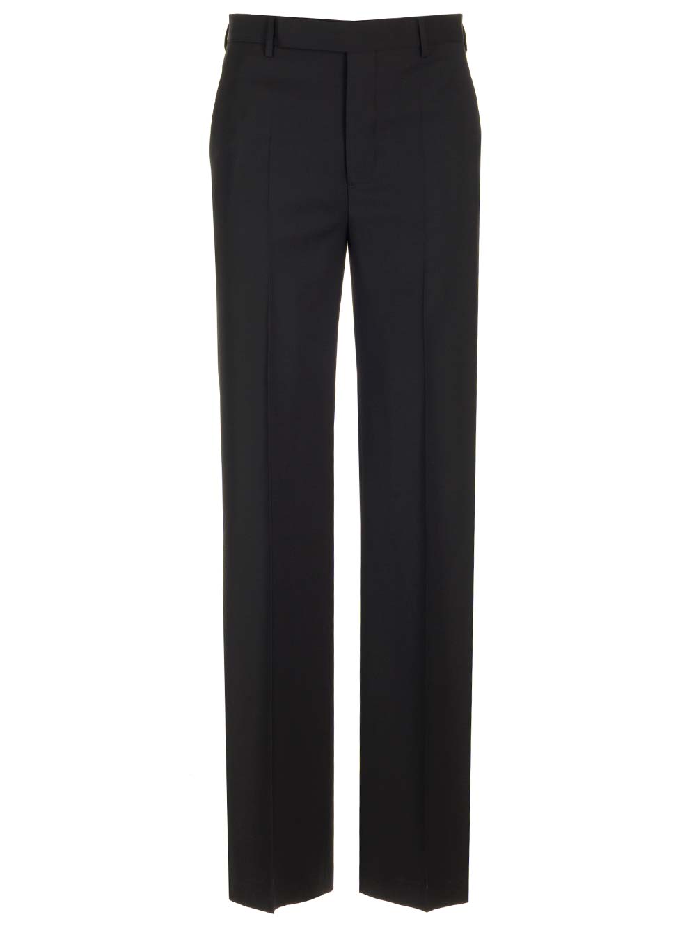 Rick Owens Straight Wool Trousers