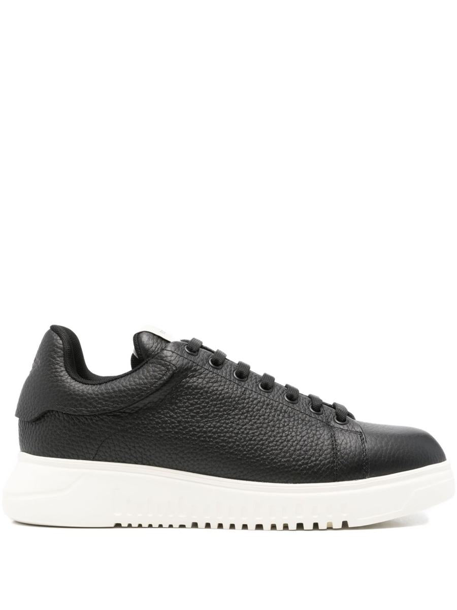 Emporio Armani 限定款真皮运动鞋