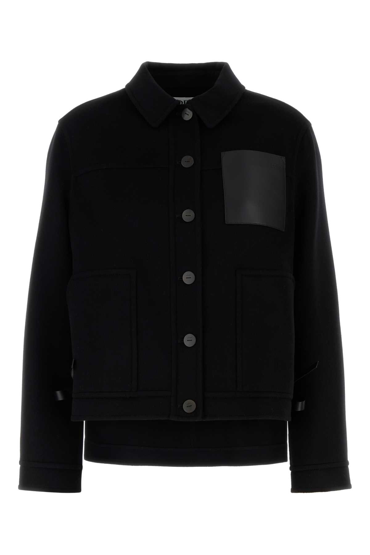 Loewe Black Flannel Jacket