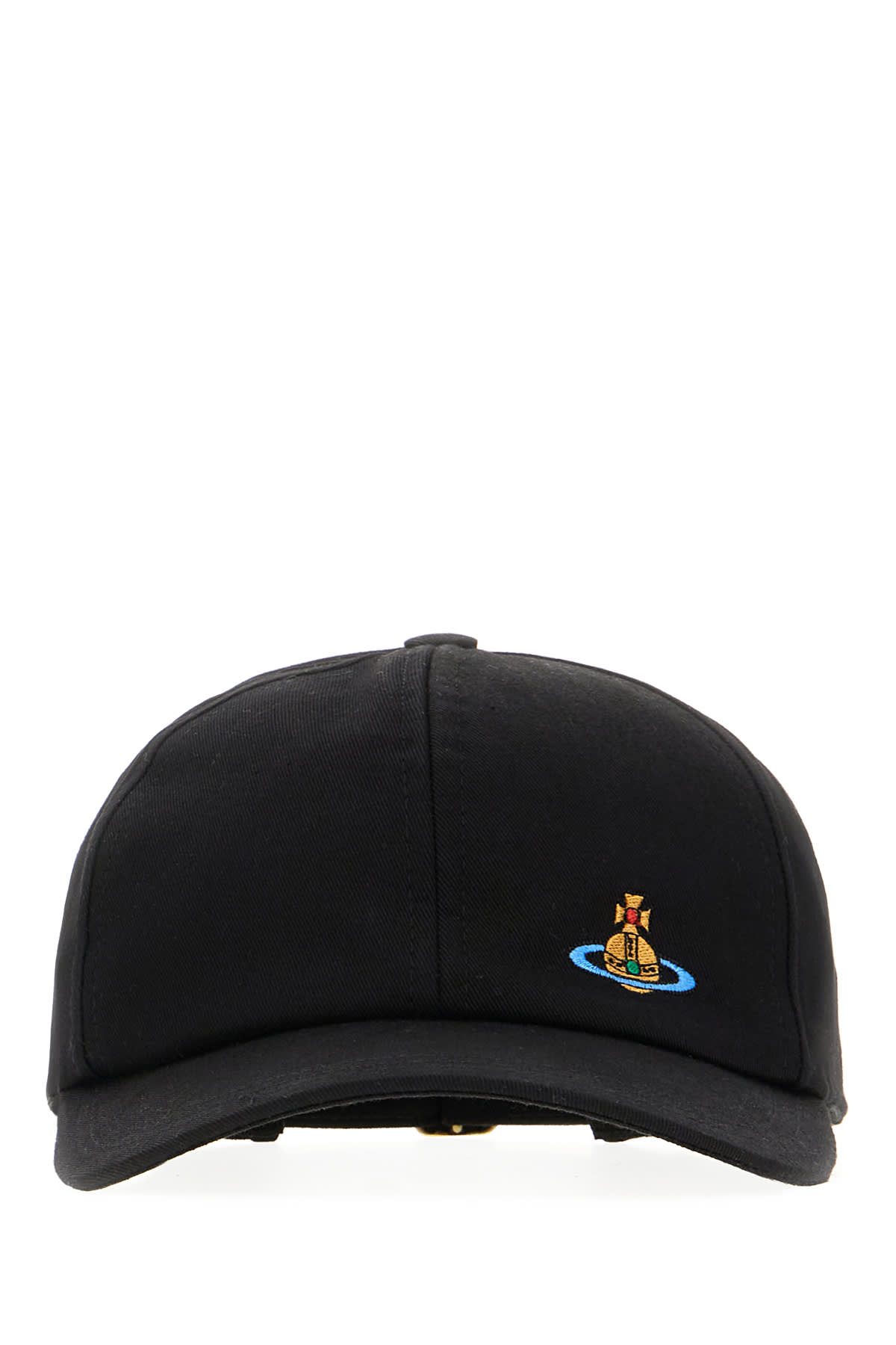 Vivienne Westwood Black Cotton Baseball Cap