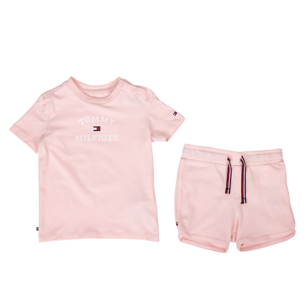 Baby TH Logo T Shirt & Short Set