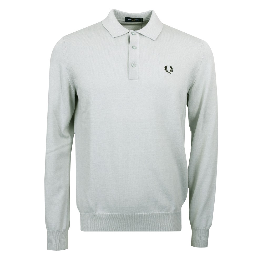 Knitted L/S Polo Shirt