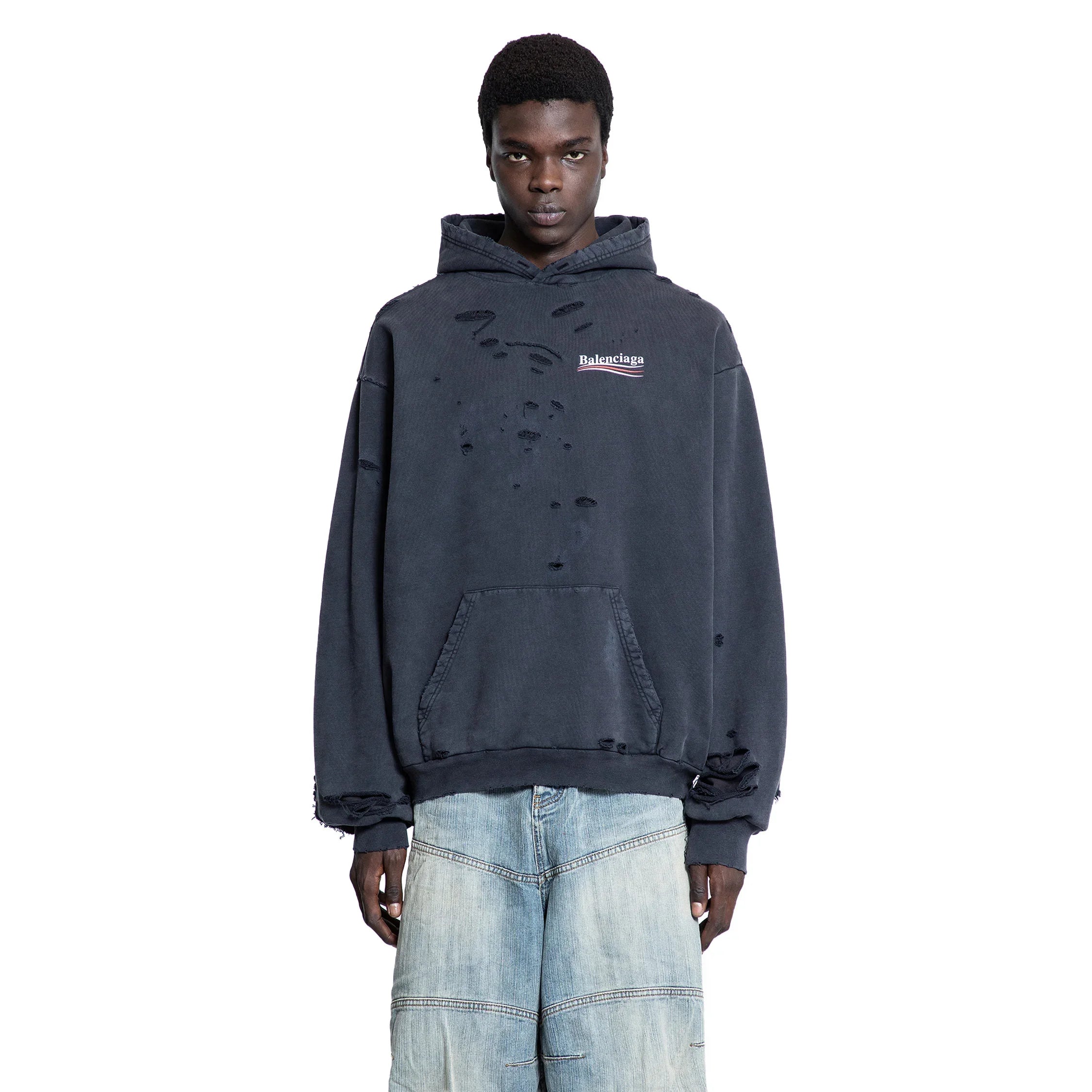 Political Campaign Layered Hoodie