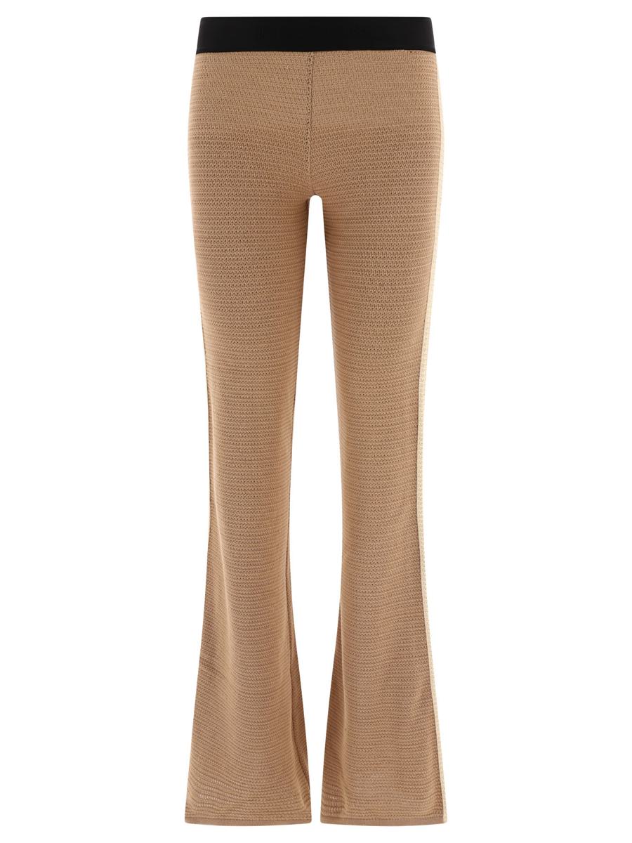Palm Angels "Logo Tape" Knitted Trousers
