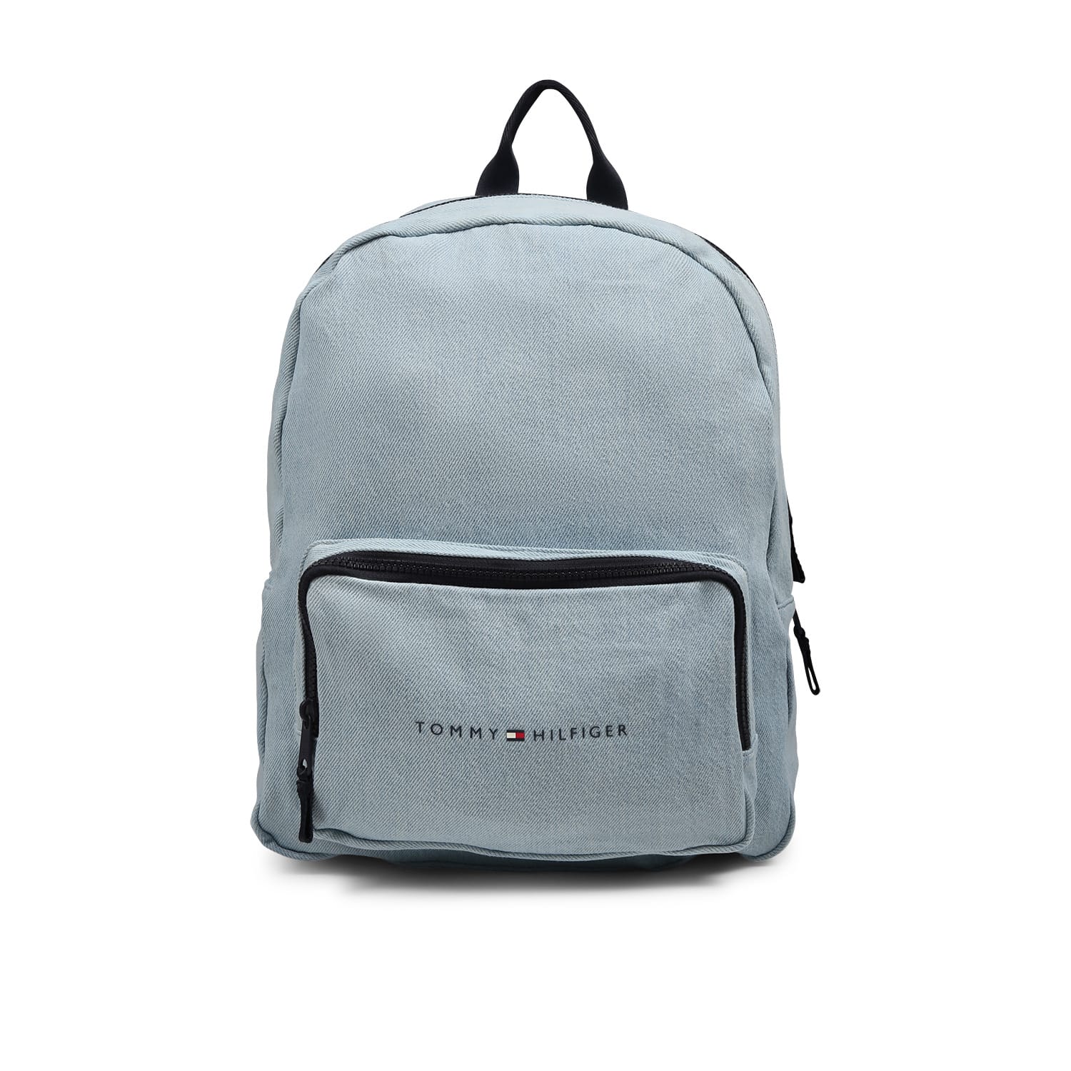 Tommy Hilfiger Denim Backpack For Kids With Flag