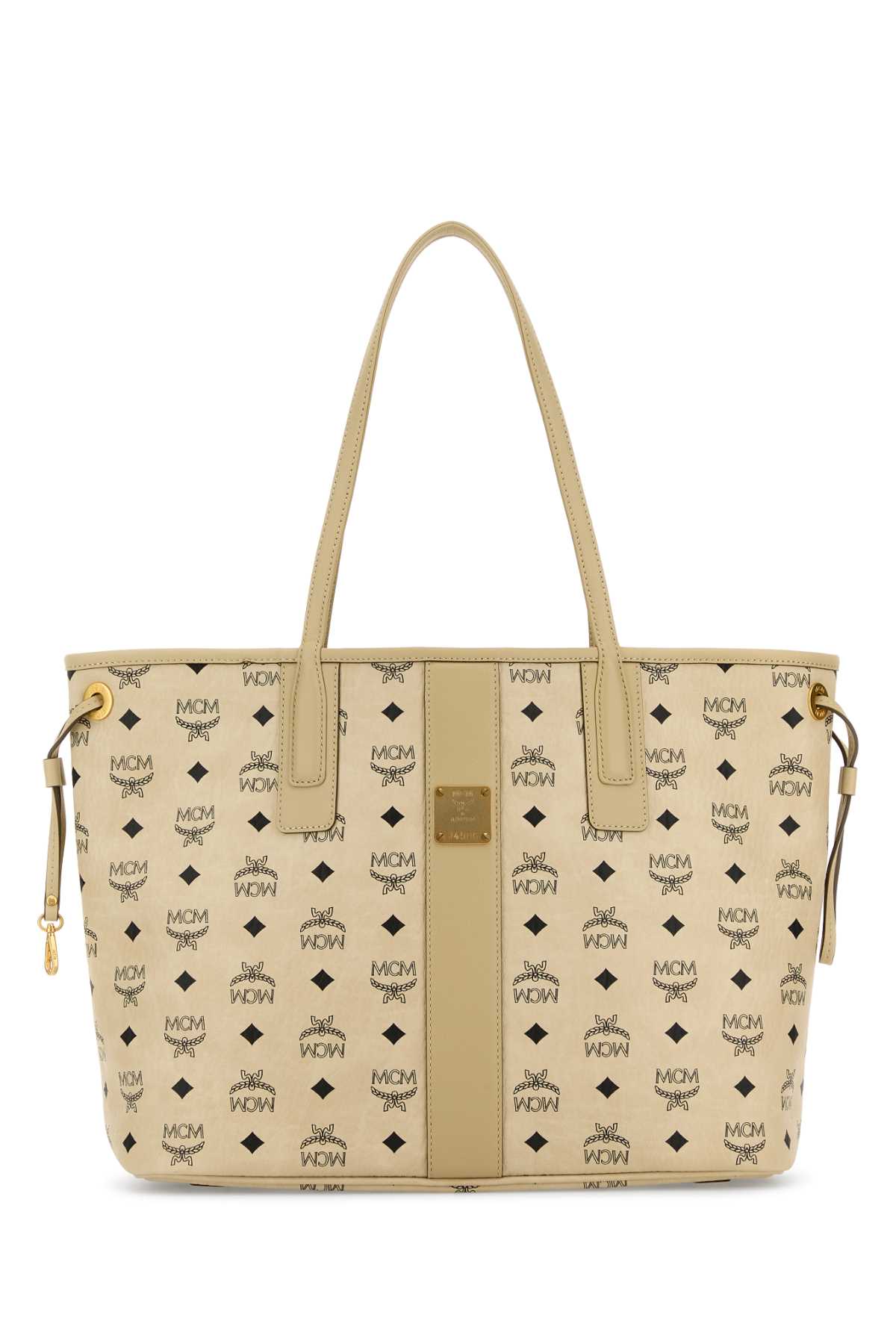 MCM Printed Leather Medium Liz Shopping Bag