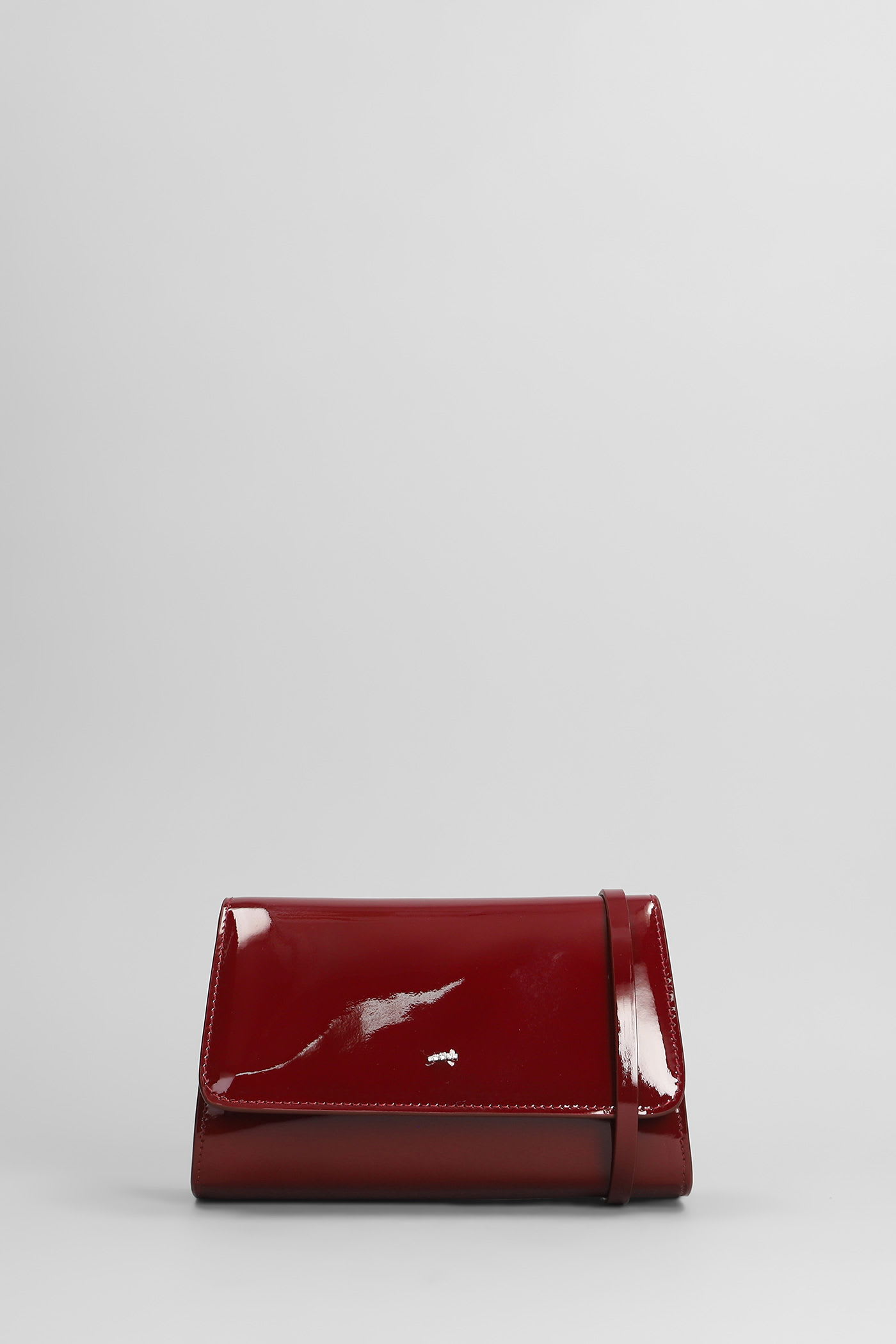 Giuseppe Zanotti Cleopatra Clutch In Red Patent Leather