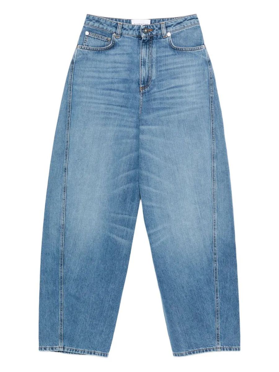 Givenchy Cocoon Logo-Patch Jeans Clothing