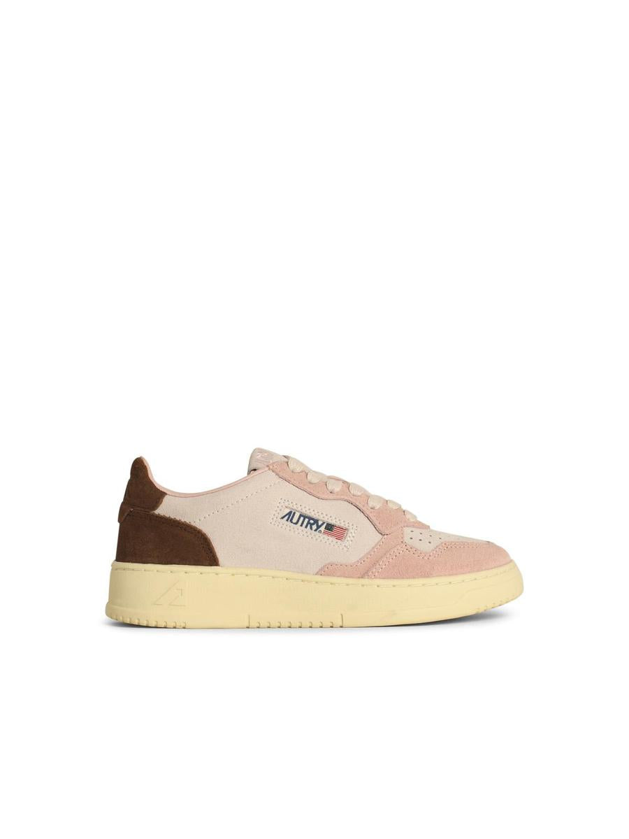 Autry 'Medialist' Light Pink Leather Sneakers