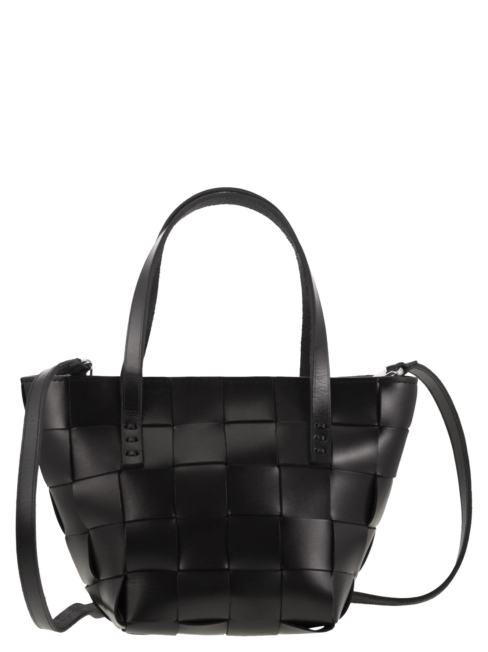 Dragon Diffusion Japan Mini - Woven Leather Bag