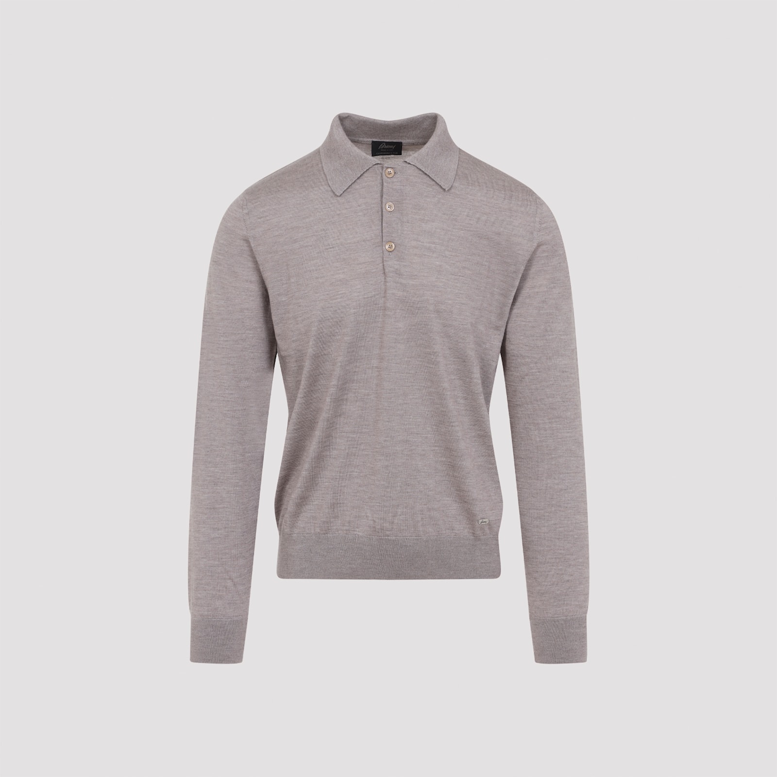 Brioni Long Sleeves Polo