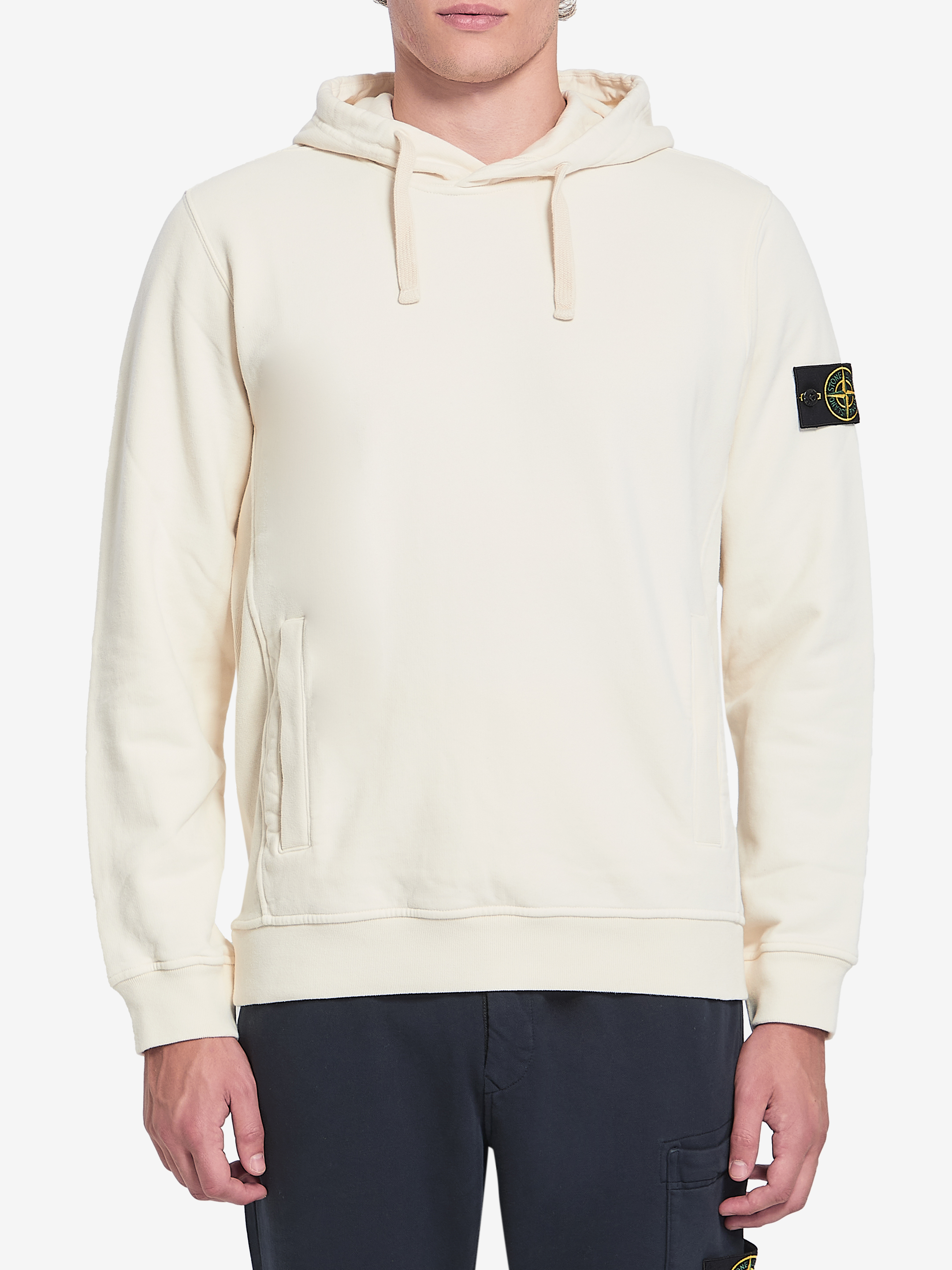 Organic cotton hooded sweatshirt