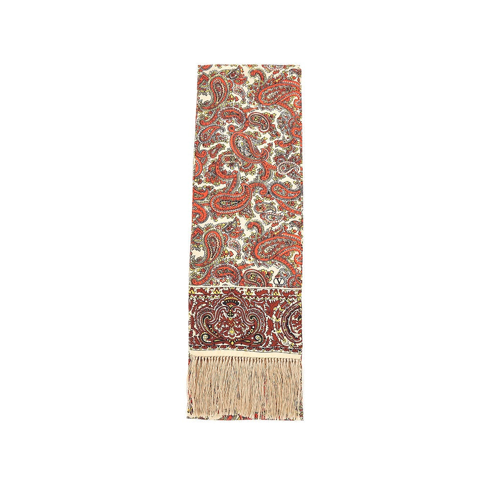 VALENTINO GARAVANI 'Voyage Imaginaire' silk scarf Man