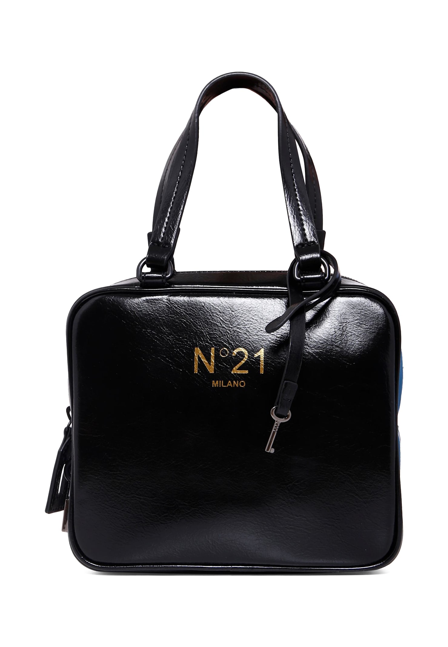 N.21 Black Bag For Girl With Logo