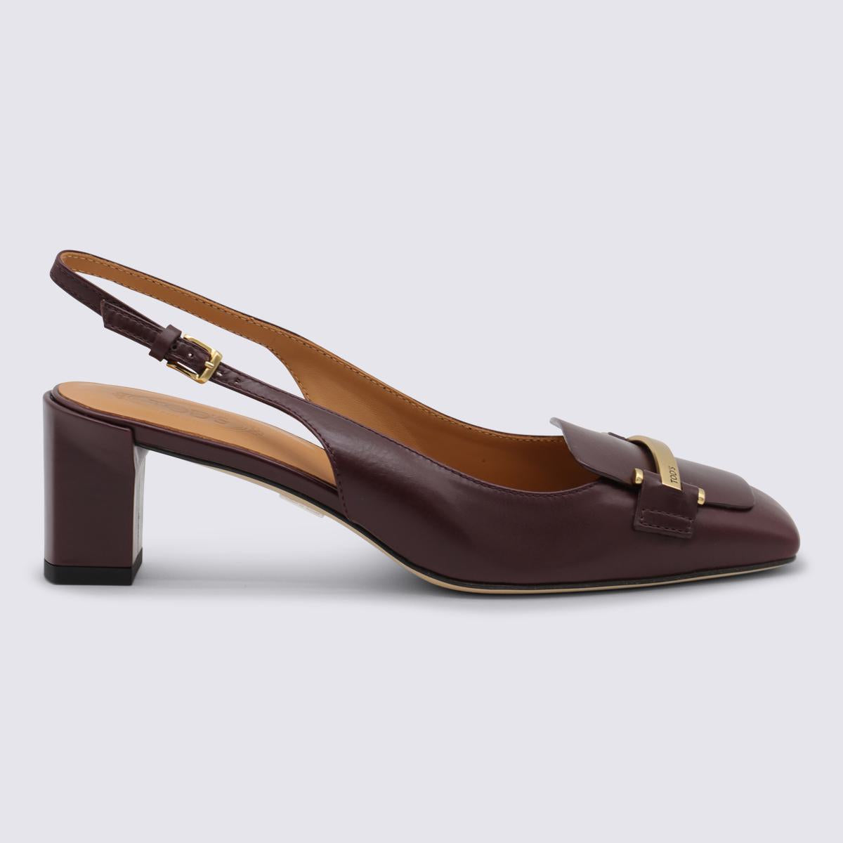 Tod'S Scarpe Con Tacco Kraft Chiaro