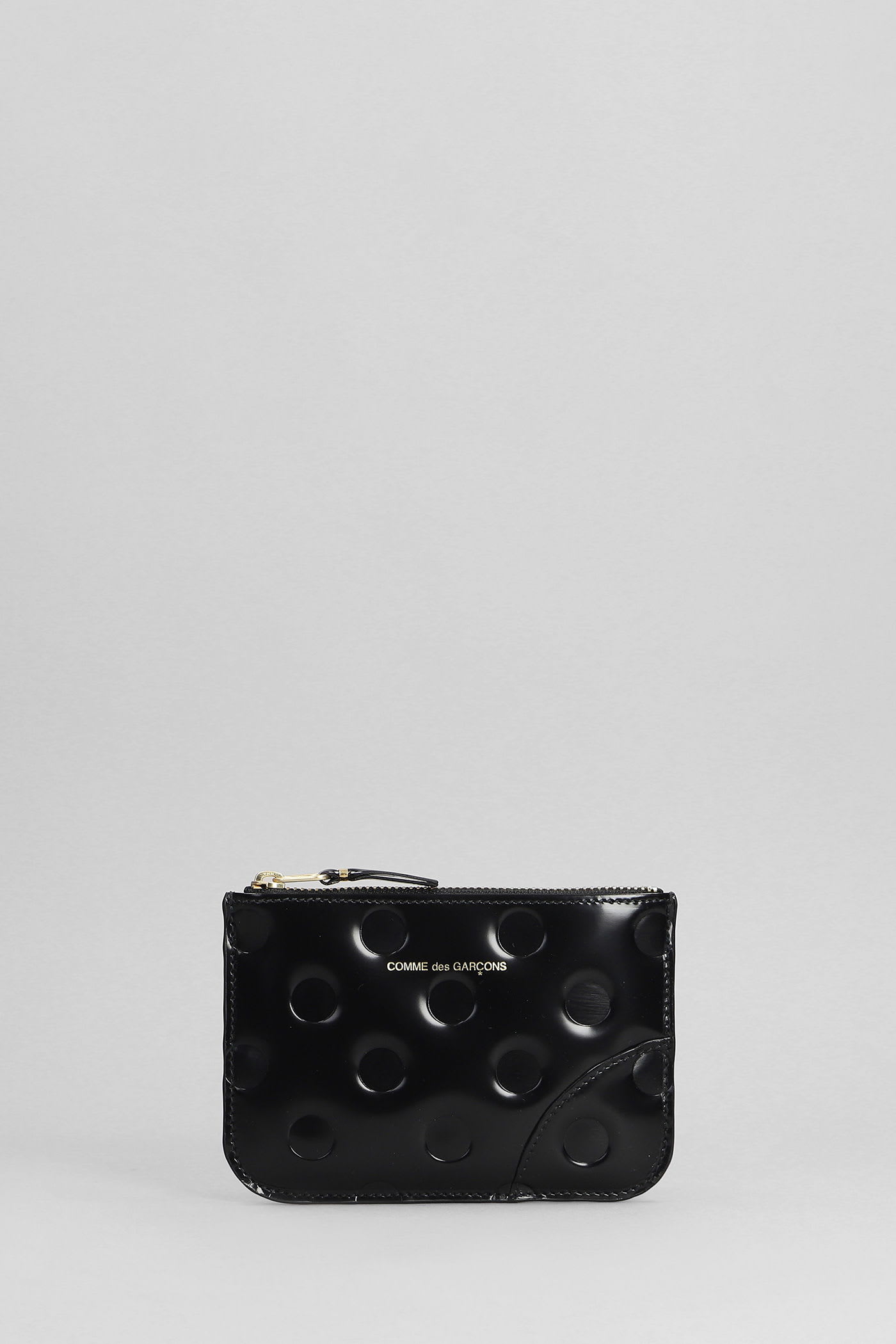 Comme des Garçons Wallet Wallet In Black Leather