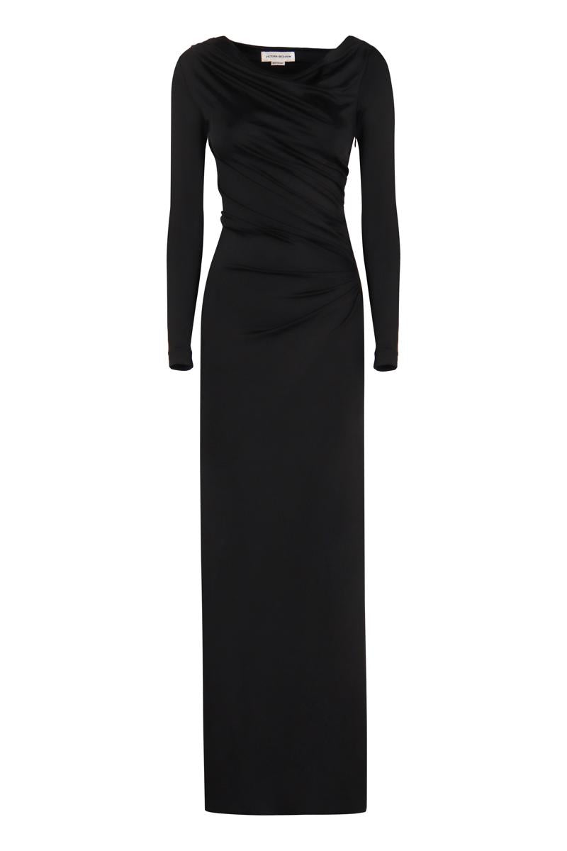 Victoria Beckham Draped Jersey Gown
