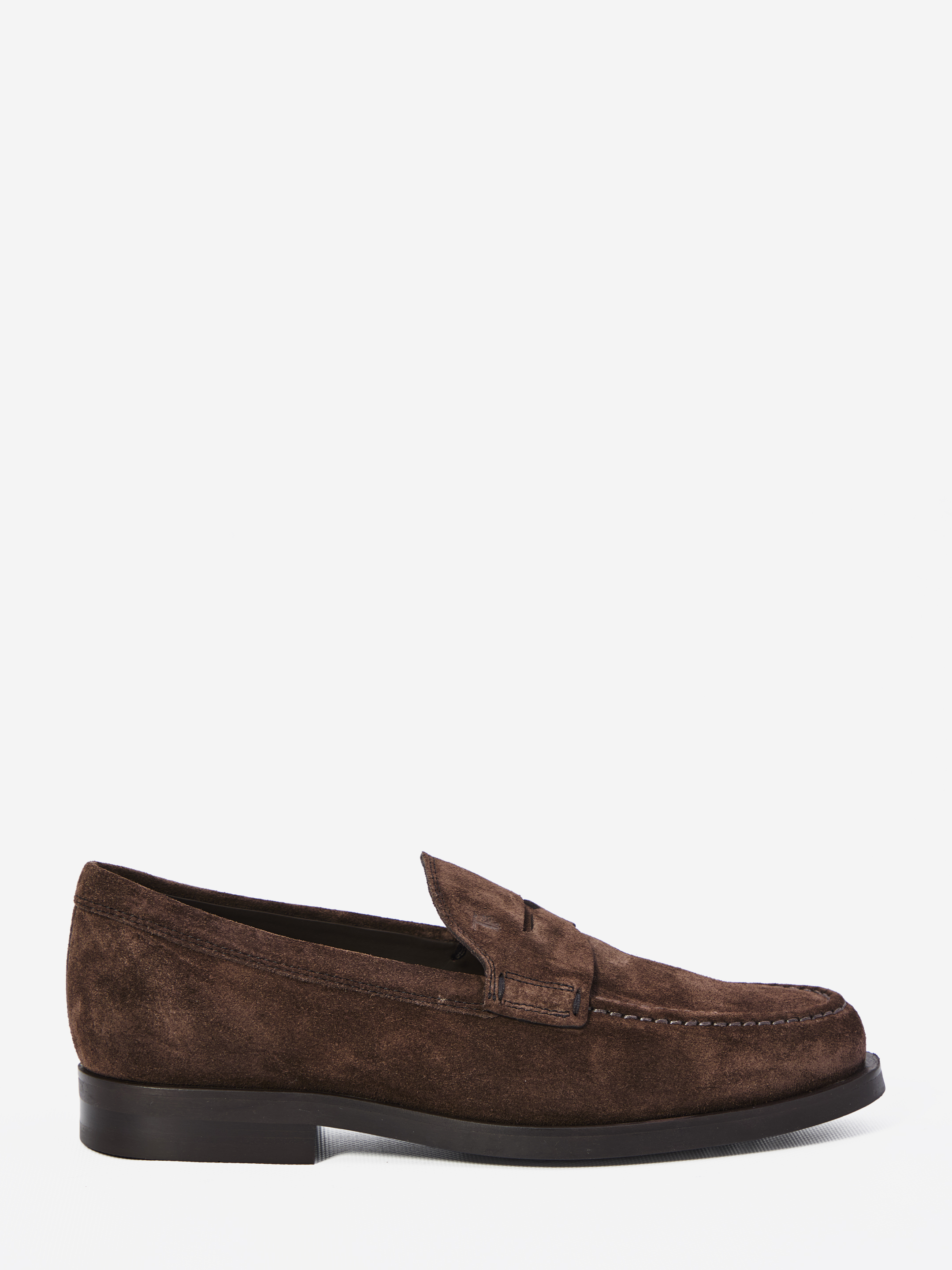 Suede leather loafer