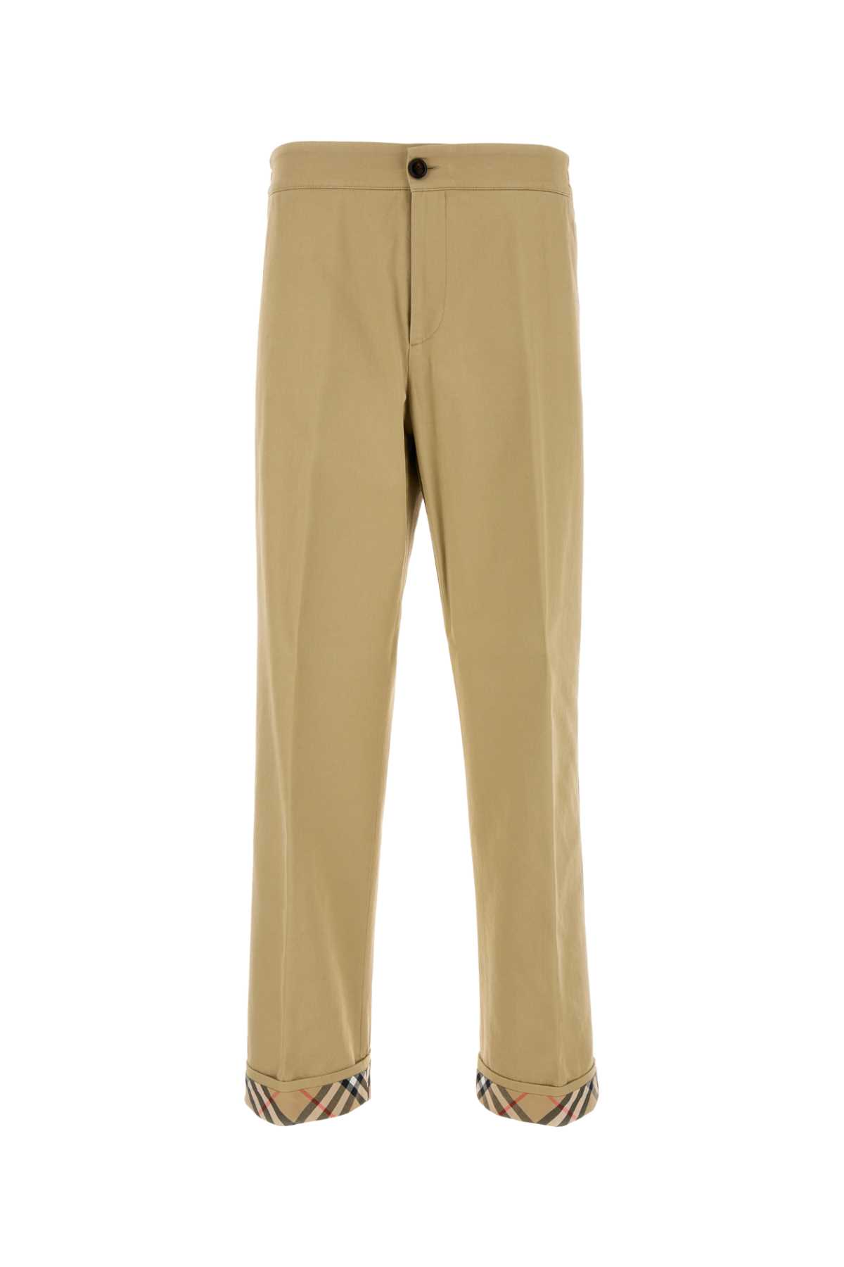 Burberry Biege Twill Pant