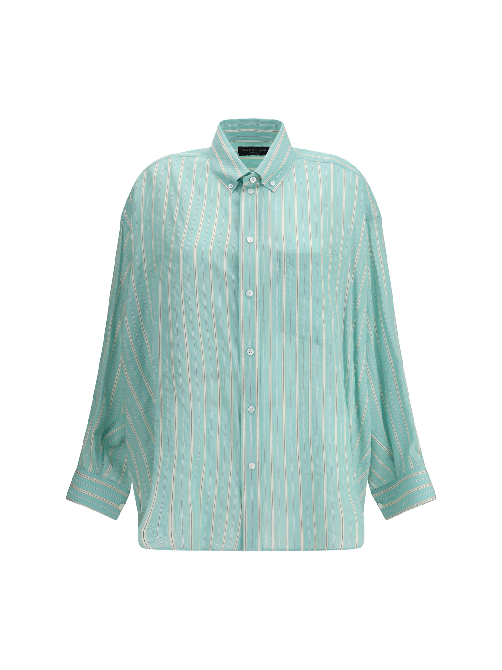 Balenciaga Striped Cocoon Shirt